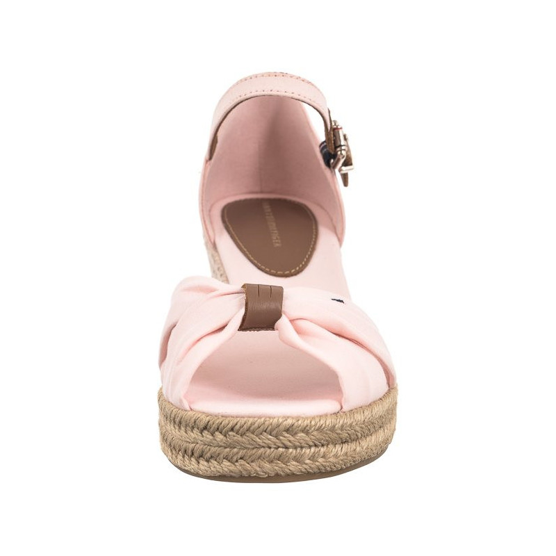 Tommy Hilfiger Basic Open Toe Mid Wedge Whimsy Pink FW0FW04785 TJQ (TH1078-b) shoes