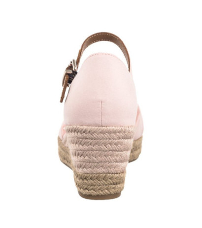 Tommy Hilfiger Basic Open Toe Mid Wedge Whimsy Pink FW0FW04785 TJQ (TH1078-b) shoes