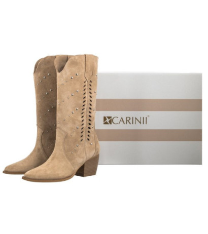 Carinii Beżowe B9583-R28-000-000-D64 (CI761-a) shoes