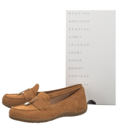 Geox D Vega Moc A Cognac D35DNA 00022 C6001 (GE160-a) shoes