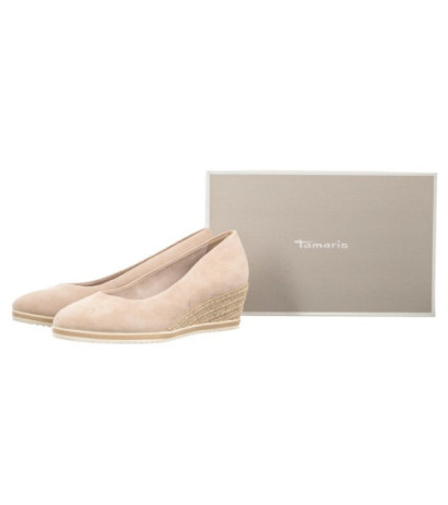 Tamaris Beżowe 1-22303-42 251 Nude (TM478-a) shoes