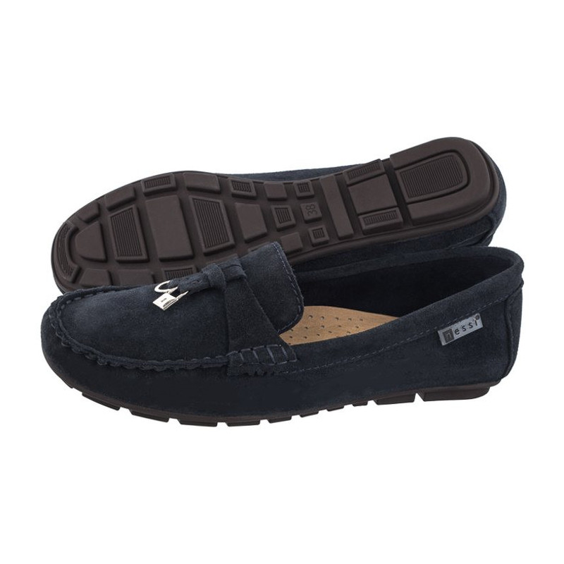 Nessi Granatowe 24617 (NE371-a) shoes