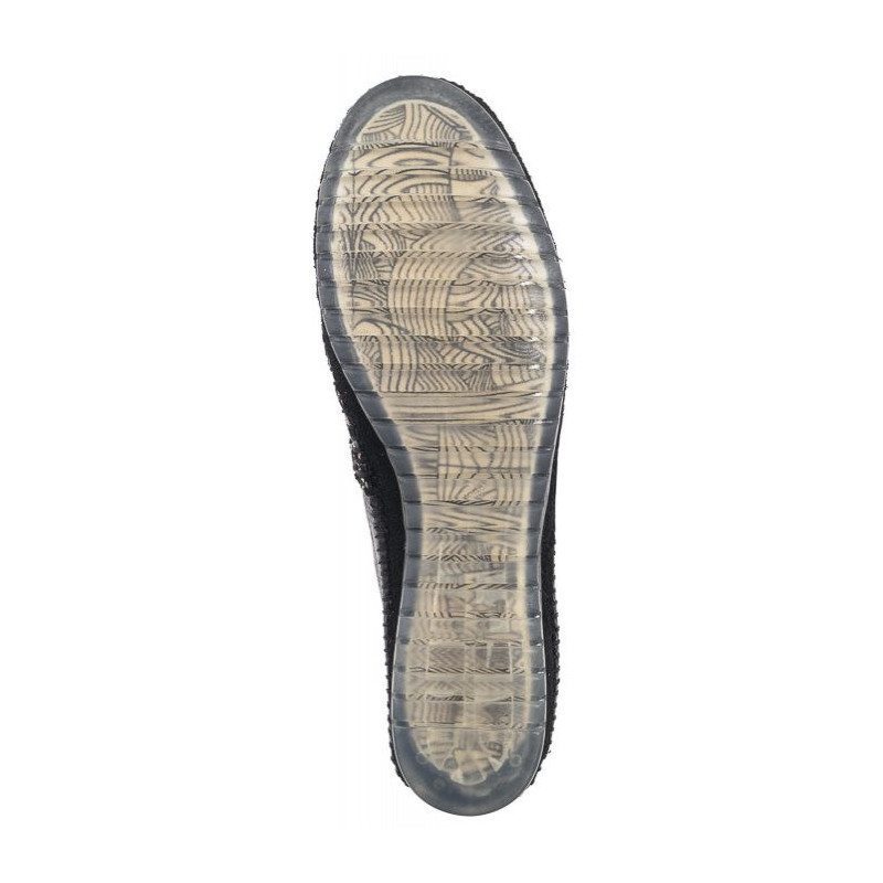 Maciejka Czarne/Kwiaty 1930B-01/00-0 (MA1175-b) ballerinas