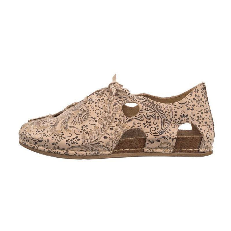 Maciejka Beżowe/Złote 06431-02/00-6 (MA1178-c) shoes