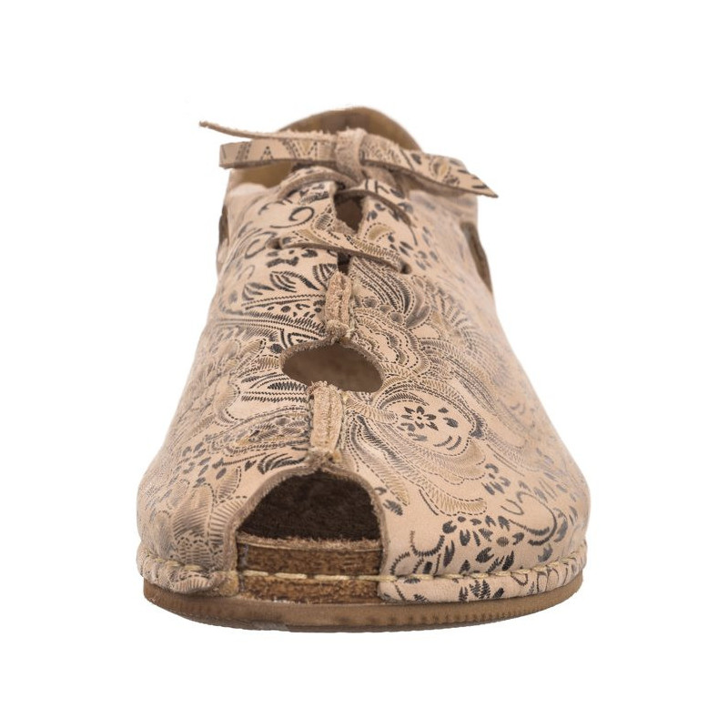 Maciejka Beżowe/Złote 06431-02/00-6 (MA1178-c) shoes