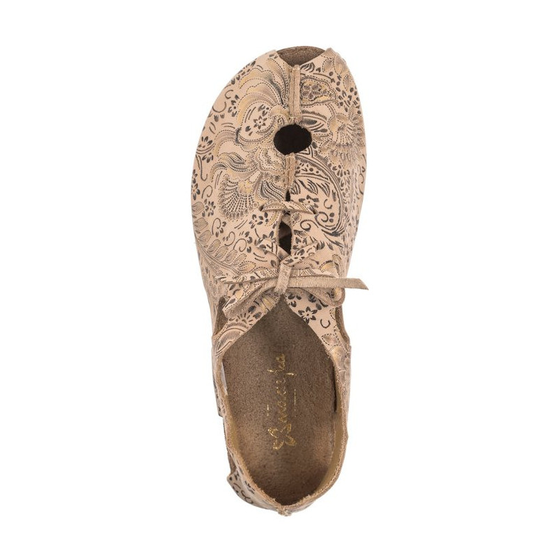 Maciejka Beżowe/Złote 06431-02/00-6 (MA1178-c) shoes