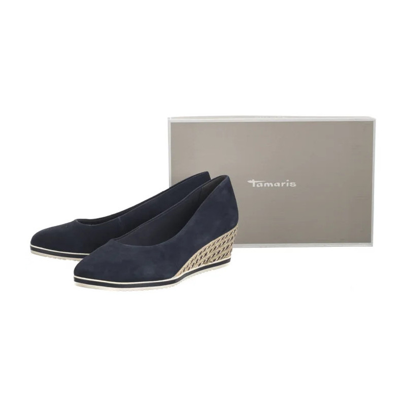 Tamaris Granatowe 1-22303-42 805 Navy (TM478-b) shoes