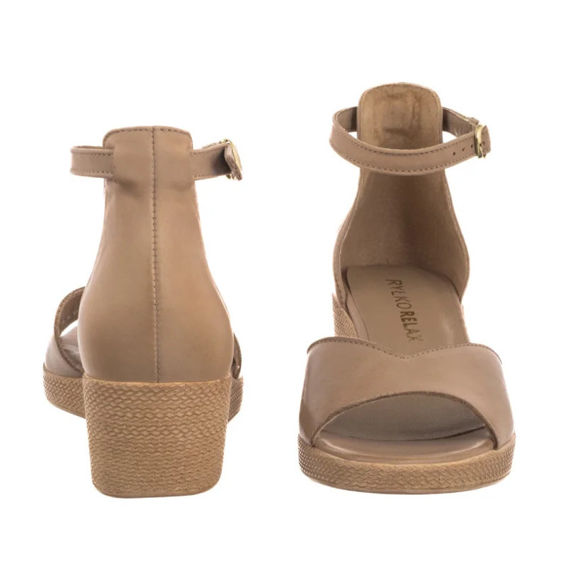 Ryłko Beżowe 3MBL4_V_ _B52 (RY814-c) shoes