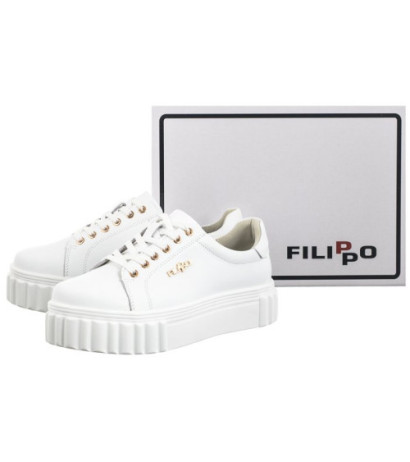 Filippo Białe DP6110/24 WH (FO76-a) shoes
