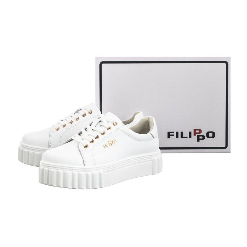 Filippo Białe DP6110/24 WH (FO76-a) shoes