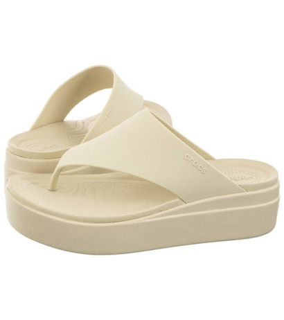 Crocs Brooklyn Flip Bone 208727-2Y2 (CR312-a) shoes