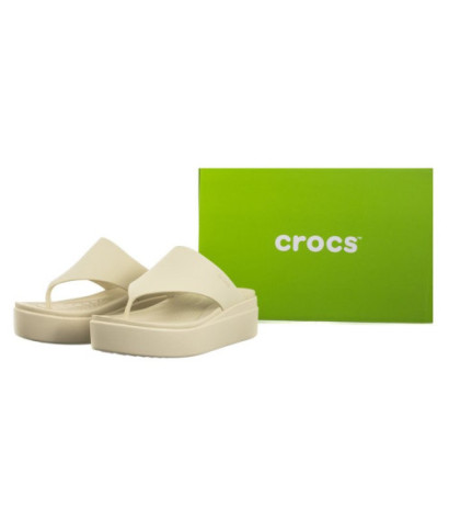 Crocs Brooklyn Flip Bone 208727-2Y2 (CR312-a) shoes