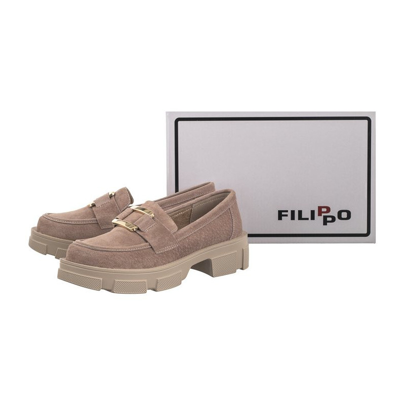 Filippo Beżowe DP6099/24 BE (FO80-a) shoes