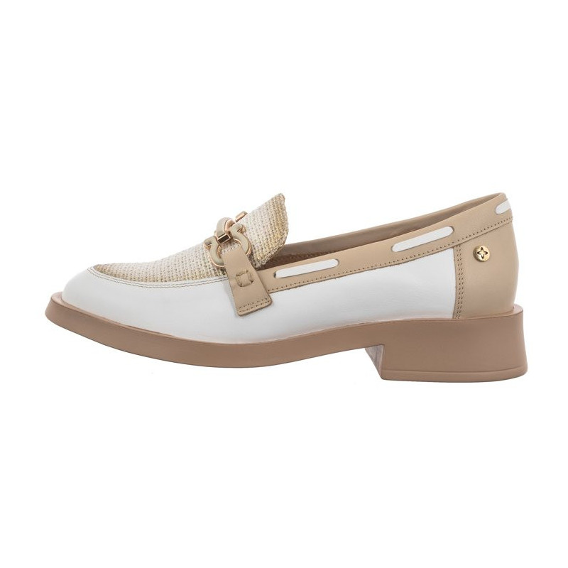 Maciejka Białe/Beżowe 06493-11/00-5 (MA1188-a) shoes