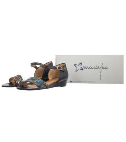 Maciejka Czarne 06486-01/00-1 (MA1189-a) sandals