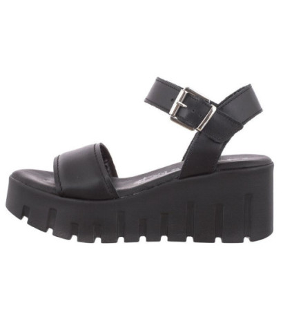 Tamaris Czarne 1-28712-42 003 Black Leather (TM481-a) shoes