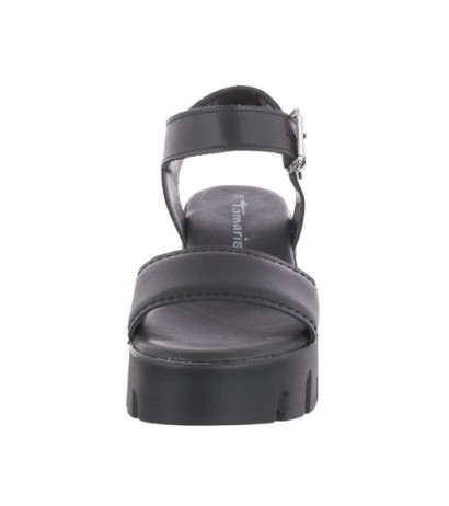 Tamaris Czarne 1-28712-42 003 Black Leather (TM481-a) shoes