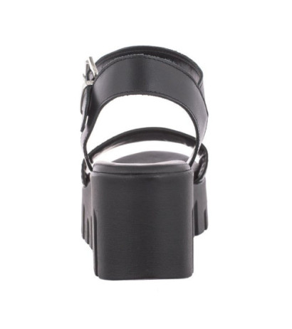 Tamaris Czarne 1-28712-42 003 Black Leather (TM481-a) shoes