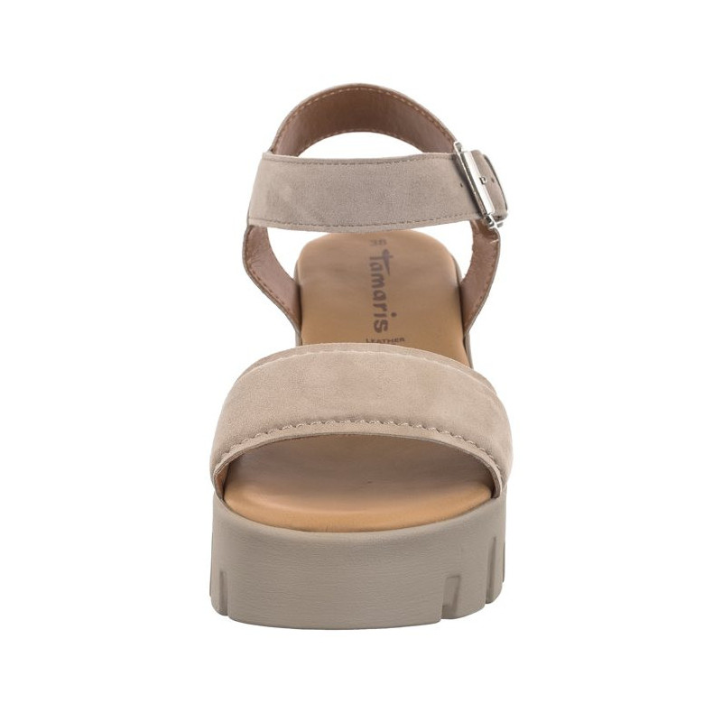Tamaris Beżowe 1-28712-42 378 Taupe Suede (TM481-b) shoes