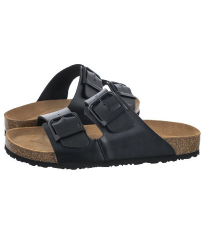 Tamaris Czarne 1-27503-42 001 Black (TM483-a) Women's Shoes/Flip Flops