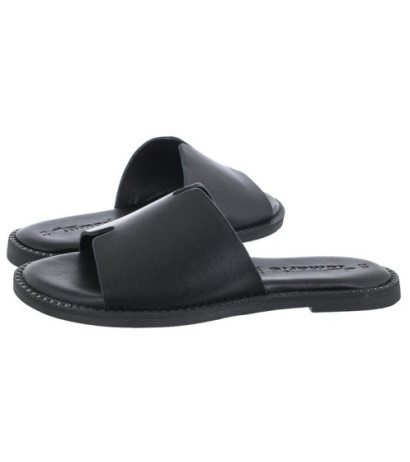 Tamaris Czarne 1-27135-42 001 Black (TM484-a) Women's Shoes/Flip Flops