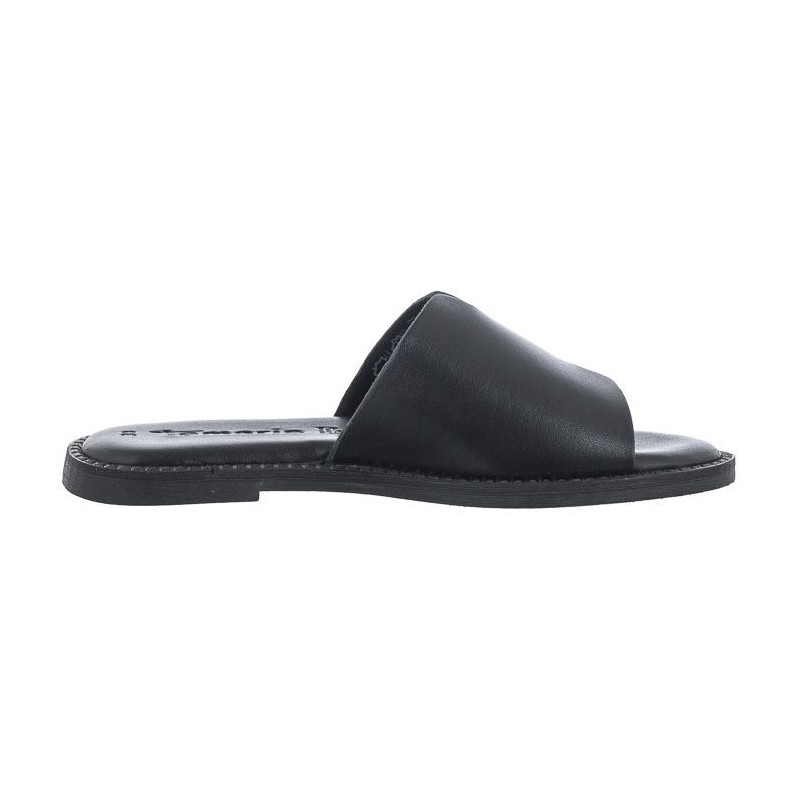 Tamaris Czarne 1-27135-42 001 Black (TM484-a) Women's Shoes/Flip Flops