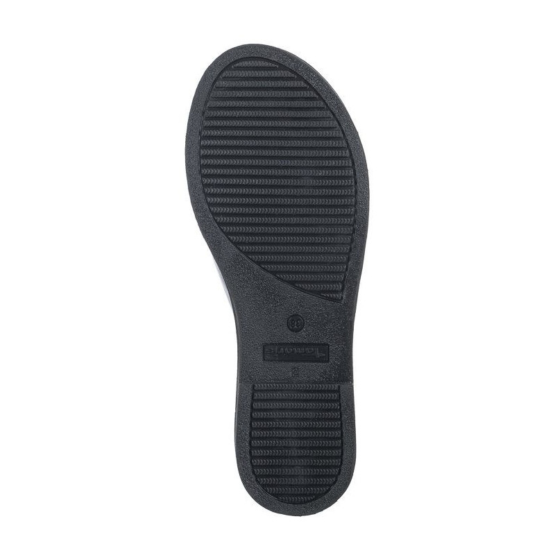 Tamaris Czarne 1-27135-42 001 Black (TM484-a) Women's Shoes/Flip Flops