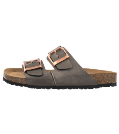 Tamaris Brązowe 1-27503-42 214 Anthracite (TM483-b) Women's Shoes/Flip Flops