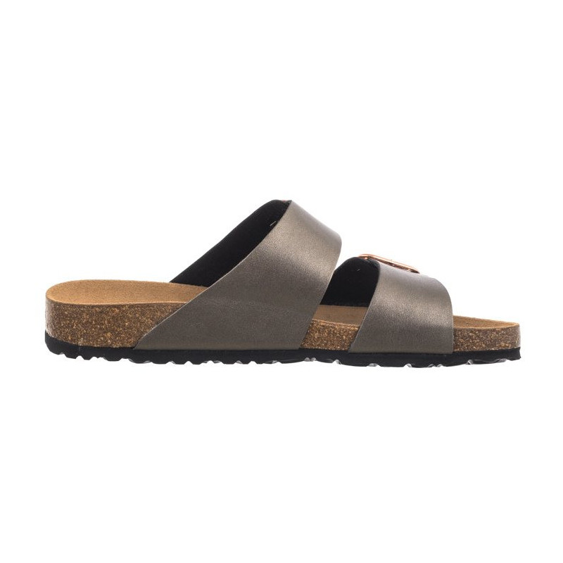 Tamaris Brązowe 1-27503-42 214 Anthracite (TM483-b) Women's Shoes/Flip Flops