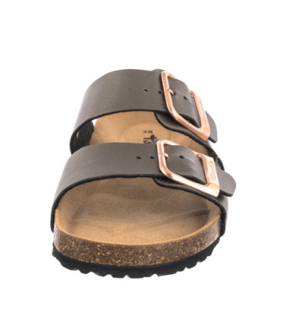 Tamaris Brązowe 1-27503-42 214 Anthracite (TM483-b) Women's Shoes/Flip Flops