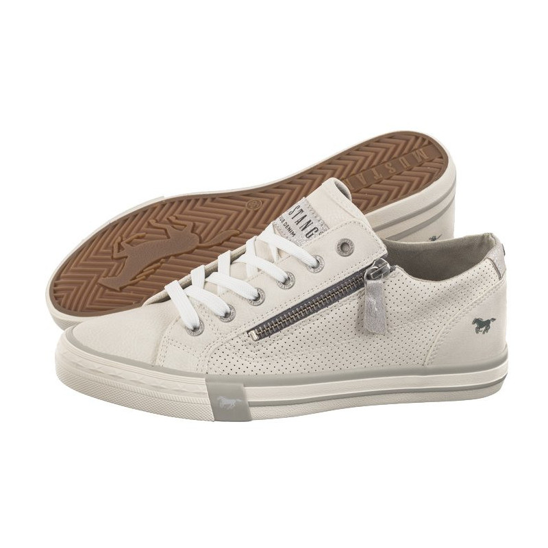 Mustang Białe 1146-316-001 (MU533-a) shoes