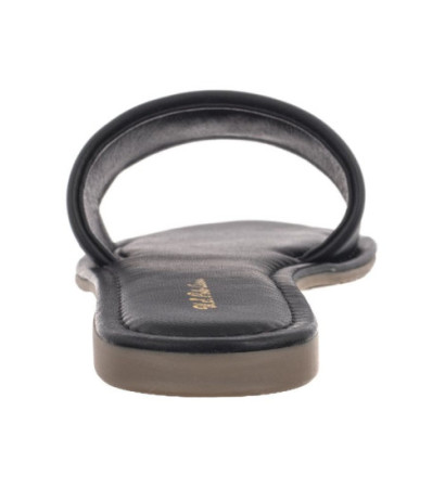 U.S. Polo Assn. Linda004 Lth-Blk Linda004W/4L1 (US190-a) Women's Shoes/Flip Flops