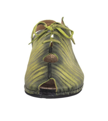 Maciejka Zielone/Czarne 06418-09/00-6 (MA1190-b) sandals