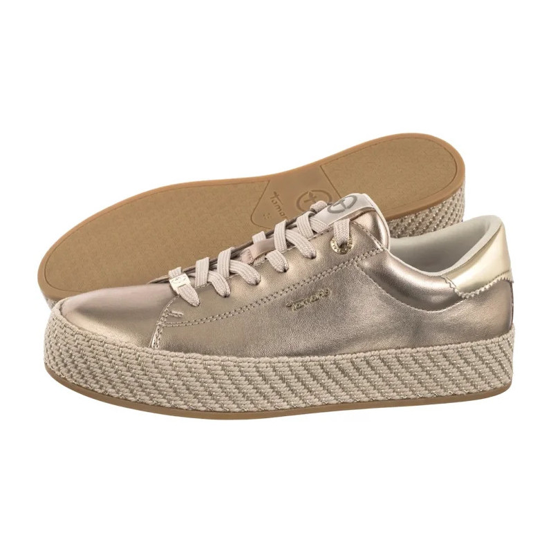 Tamaris Złote 1-23713-42 940 Gold (TM479-b) shoes
