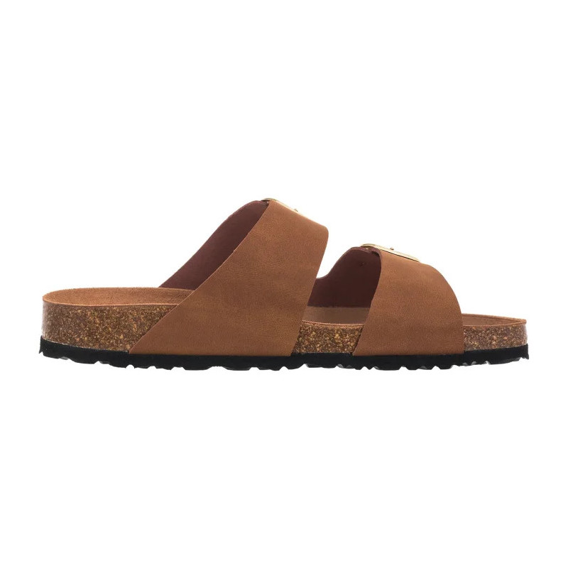 Tamaris Brązowe 1-27503-42 307 Cognac Nubuk (TM483-c) Women's Shoes/Flip Flops