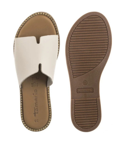 Tamaris Beżowe 1-27135-42 418 Ivory (TM484-c) Women's Shoes/Flip Flops