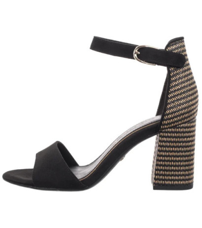 Tamaris Czarne 1-28356-42 0C8 Black Comb (TM482-c) shoes