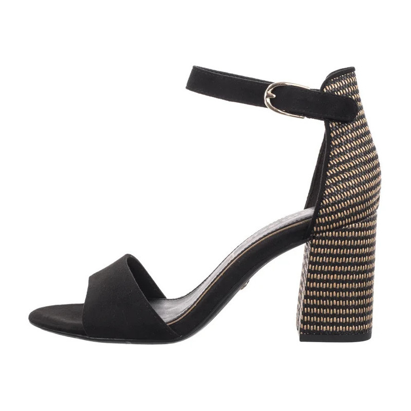 Tamaris Czarne 1-28356-42 0C8 Black Comb (TM482-c) shoes