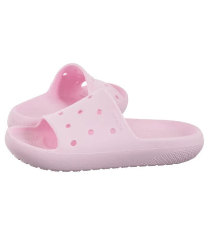 Crocs Classic Slide V2 Pink Milk 209401-6ZW (CR325-c) Women's Shoes/Flip Flops