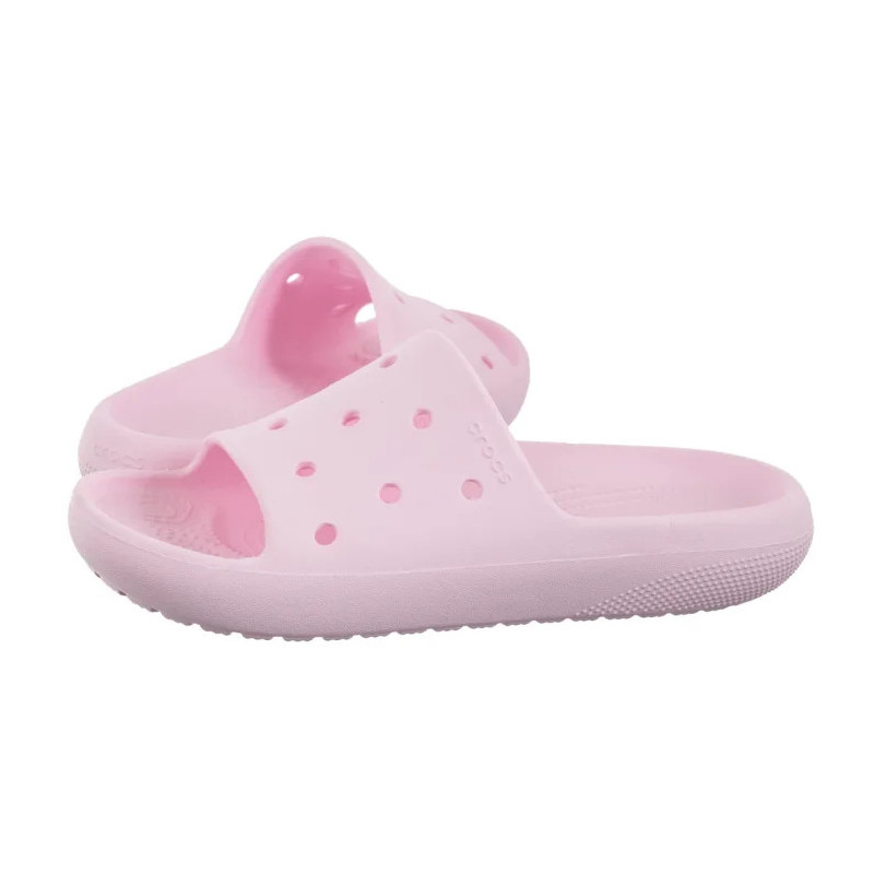 Crocs Classic Slide V2 Pink Milk 209401-6ZW (CR325-c) Women's Shoes/Flip Flops