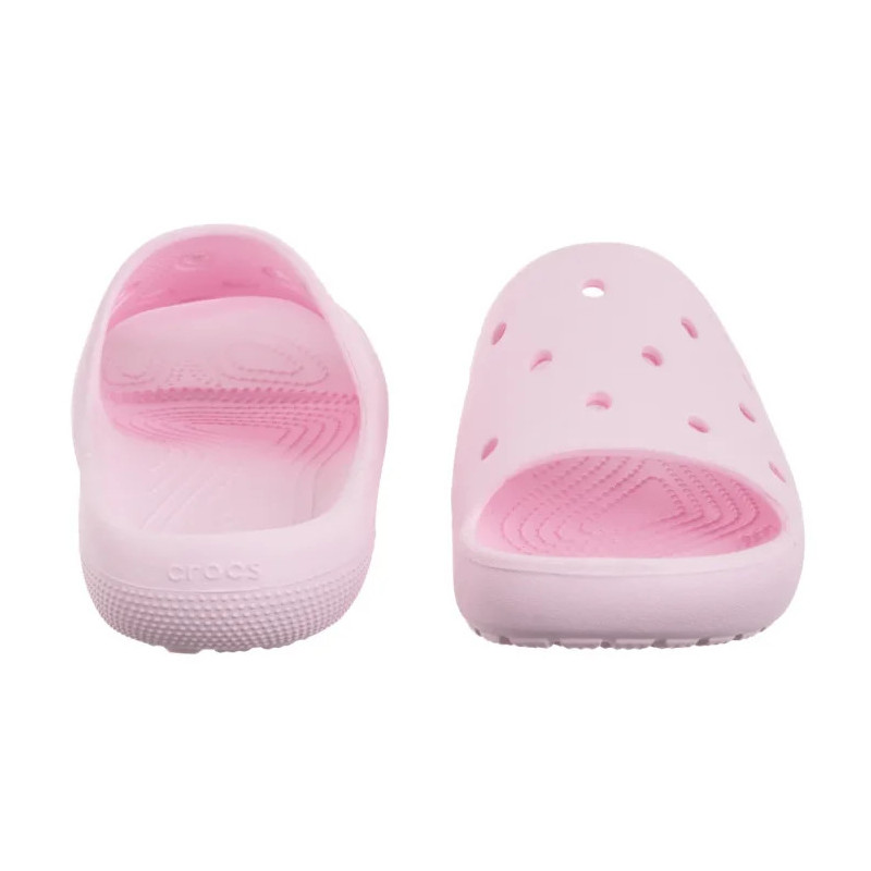 Crocs Classic Slide V2 Pink Milk 209401-6ZW (CR325-c) Women's Shoes/Flip Flops