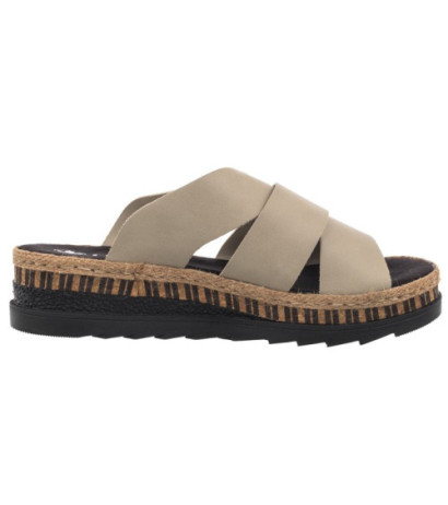 Rieker Beżowe V7989-62 Beige (RI164-a) shoes