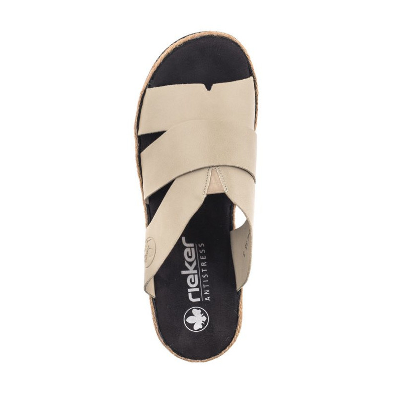 Rieker Beżowe V7989-62 Beige (RI164-a) shoes