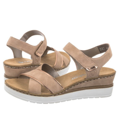 Rieker Różowe V38G9-31 Pink (RI168-a) shoes