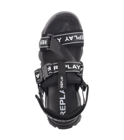 Replay Juyce Buckle GWSA6.000.C0001T RSA60001T 0003 Black (RP15-a) sandals