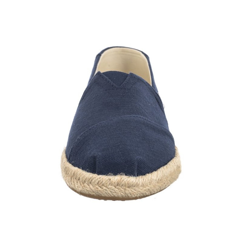 Toms Alpargata Rope Navy Recycled Cotton Slubby Woven 10019674 (TS45-a) sneakers