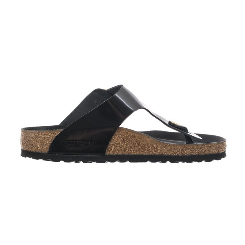 Birkenstock Gizeh Big Buckle High-Shine Black 1021467 (BK253-a) flip flops
