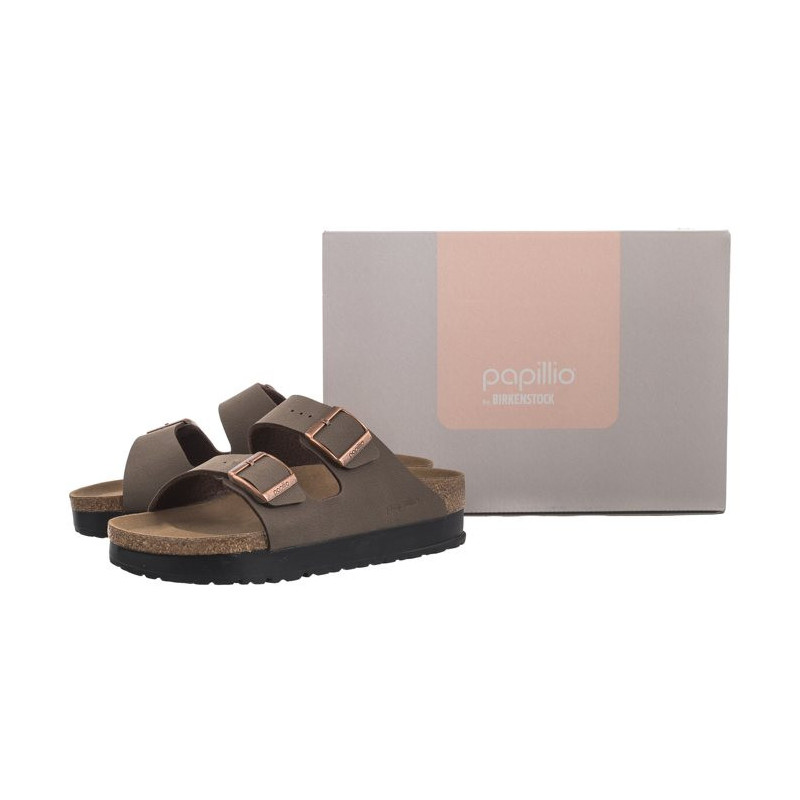Papillio Arizona Pap Flex Platform Mocca 1027417 (PP12-b) Women's Shoes/Flip Flops