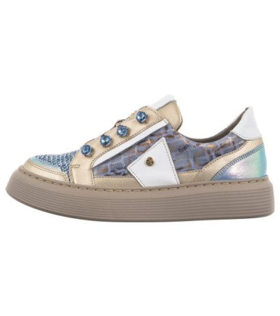 Maciejka Niebieskie/Beżowe 06466-06/00-7 (MA1195-a) shoes