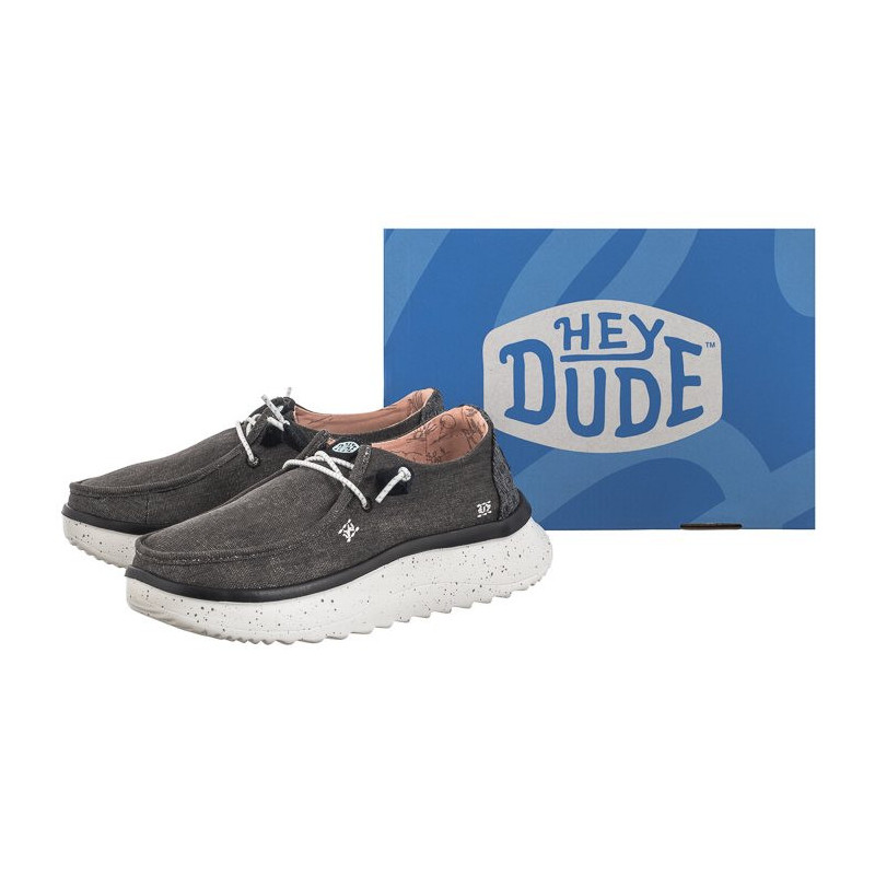 Hey Dude Wendy Peak Chambray Black 40255-001 (HY15-a) shoes